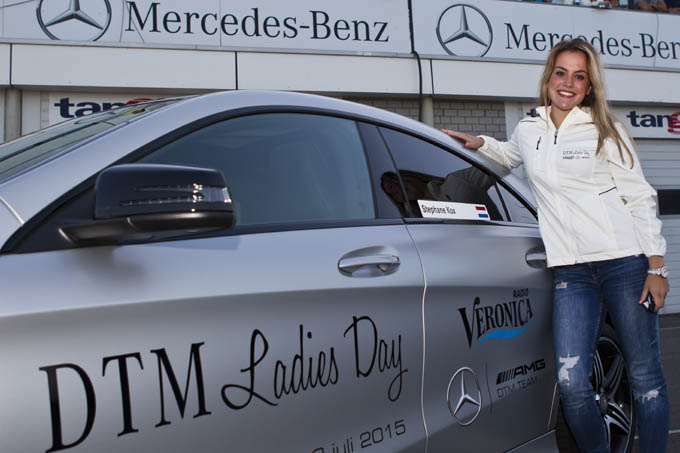 Stephane Kox Mercedes Radio Veronica eerste Ladies Day DTM Zandvoort racexpress